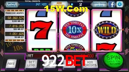 Sinta a adrenalina dos jogos de cassino com 922Bet